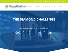 Tablet Screenshot of diamondchallenge.org
